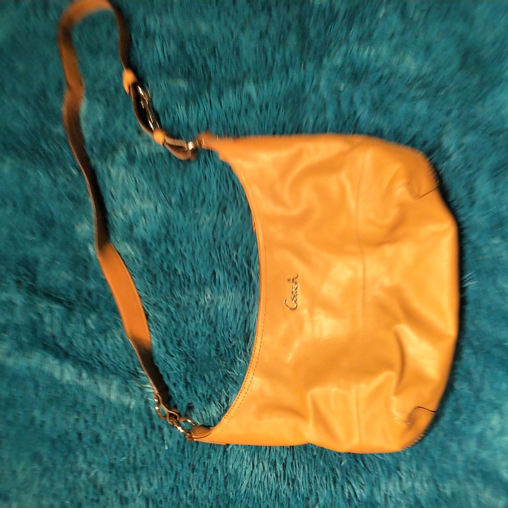 Coach Leather Satchel style purse-euc